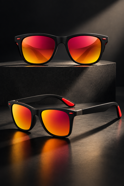 Flaer Vantage™: Classic Square Sunglasses