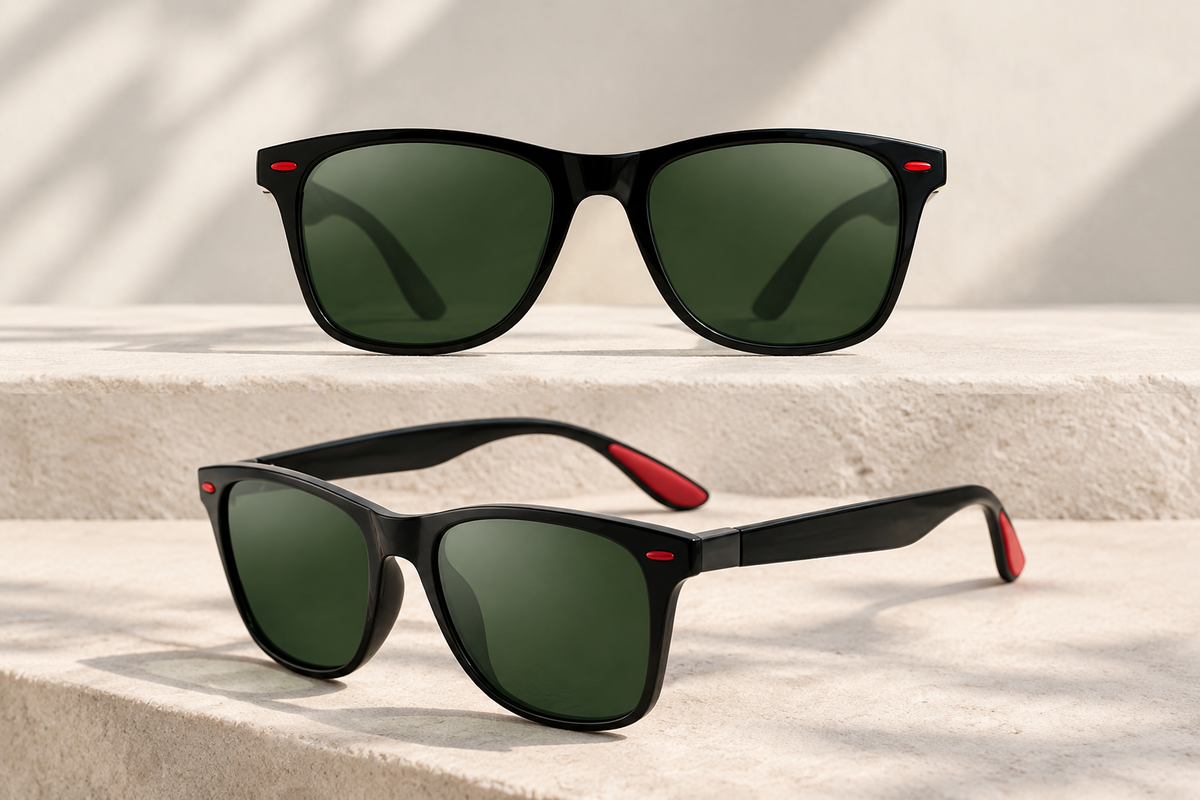 Flaer Vantage™: Classic Square Sunglasses