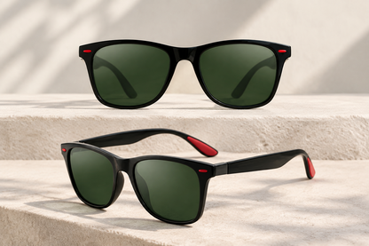 Flaer Vantage™: Classic Square Sunglasses